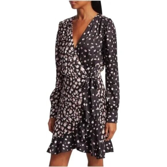PAIGE Dresses & Skirts - PAIGE Carrie Floral Wrap Dress Size Medium NEW NWT